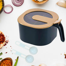 Fancy 4-Section Masala Box for Kitchen Storage (Spice Container)